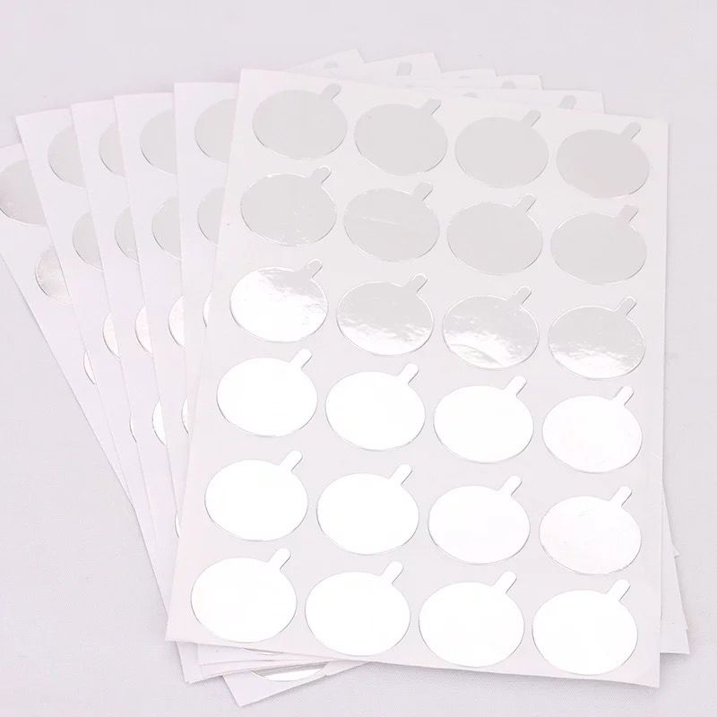 LAMINA DE STICKER DE ALUMINIO PARA PEGAMENTO