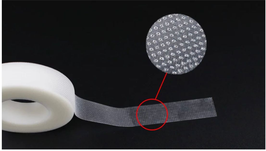 MICROPORE TRANSPARENTE GRADO MÉDICO PARA COLOCACIÓN DE PESTAÑAS