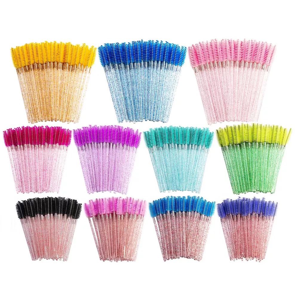 CEPILLOS PARA PESTAÑAS MASCARA WANDS AZUL