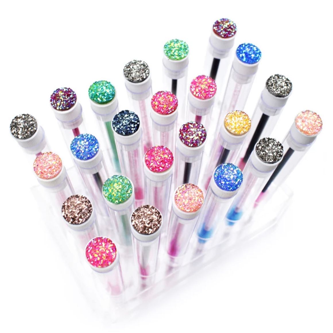 CEPILLOS PARA PESTAÑAS MASCARA WANDS COLOR SURTIDO CON ESTUCHE