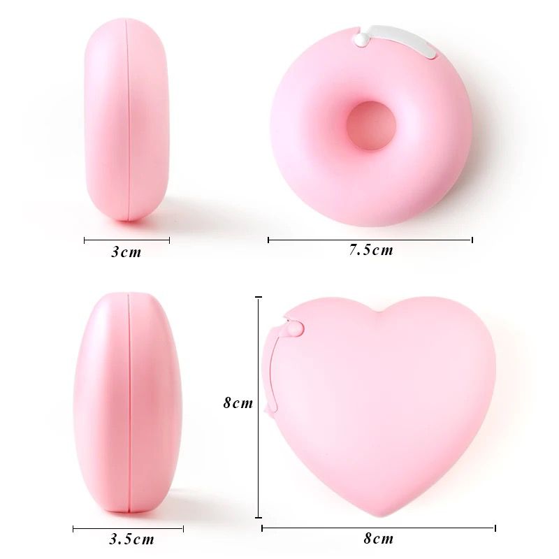 DISPENSADOR DE TAPE O MICROPORE EN FORMA DE CORAZÓN