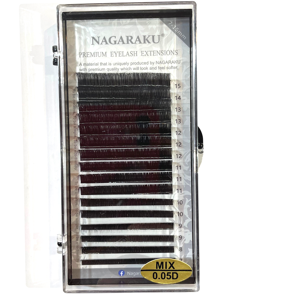 PESTAÑAS NAGARAKU 0.05 D MIX