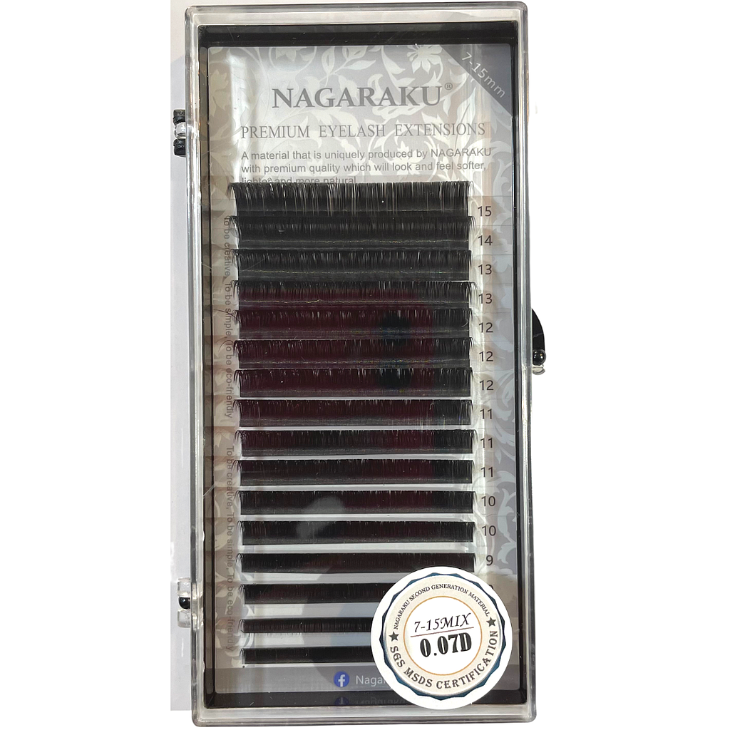 PESTAÑAS NAGARAKU 0.07 D MIX