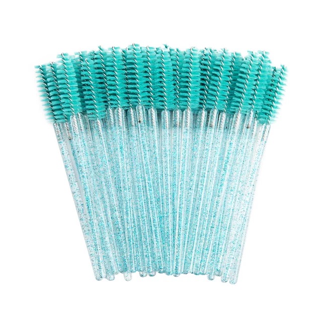 CEPILLOS PARA PESTAÑAS MASCARA WANDS TURQUESA