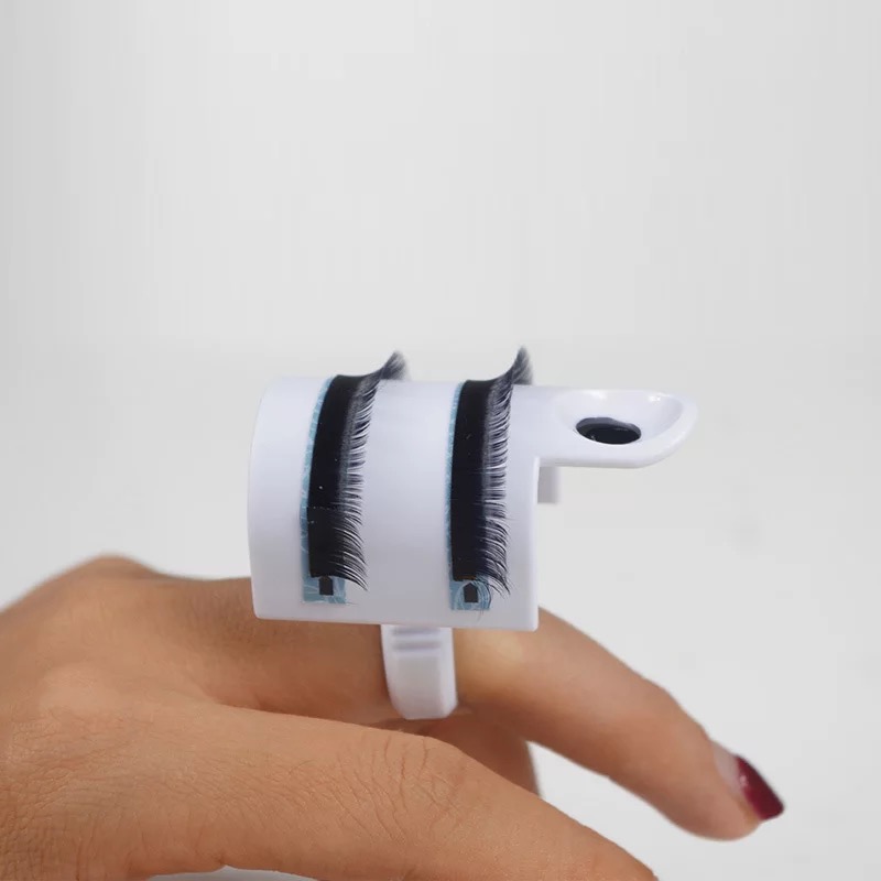 ANILLOS PARA TIRA DE PESTAÑAS Y DISPENSADOR PEGAMENTO