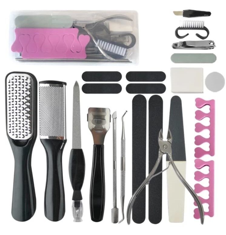 KIT DE PEDICURE DE 23 PIEZAS