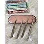 KIT DE 4 PINZAS PROFESIONALES CON ESTUCHE