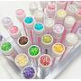 CEPILLOS PARA PESTAÑAS MASCARA WANDS COLOR SURTIDO CON ESTUCHE