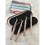 KIT DE 4 PINZAS PROFESIONALES CON ESTUCHE